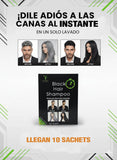 SHAMPOO CUBRE CANAS - TINTE NEGRO